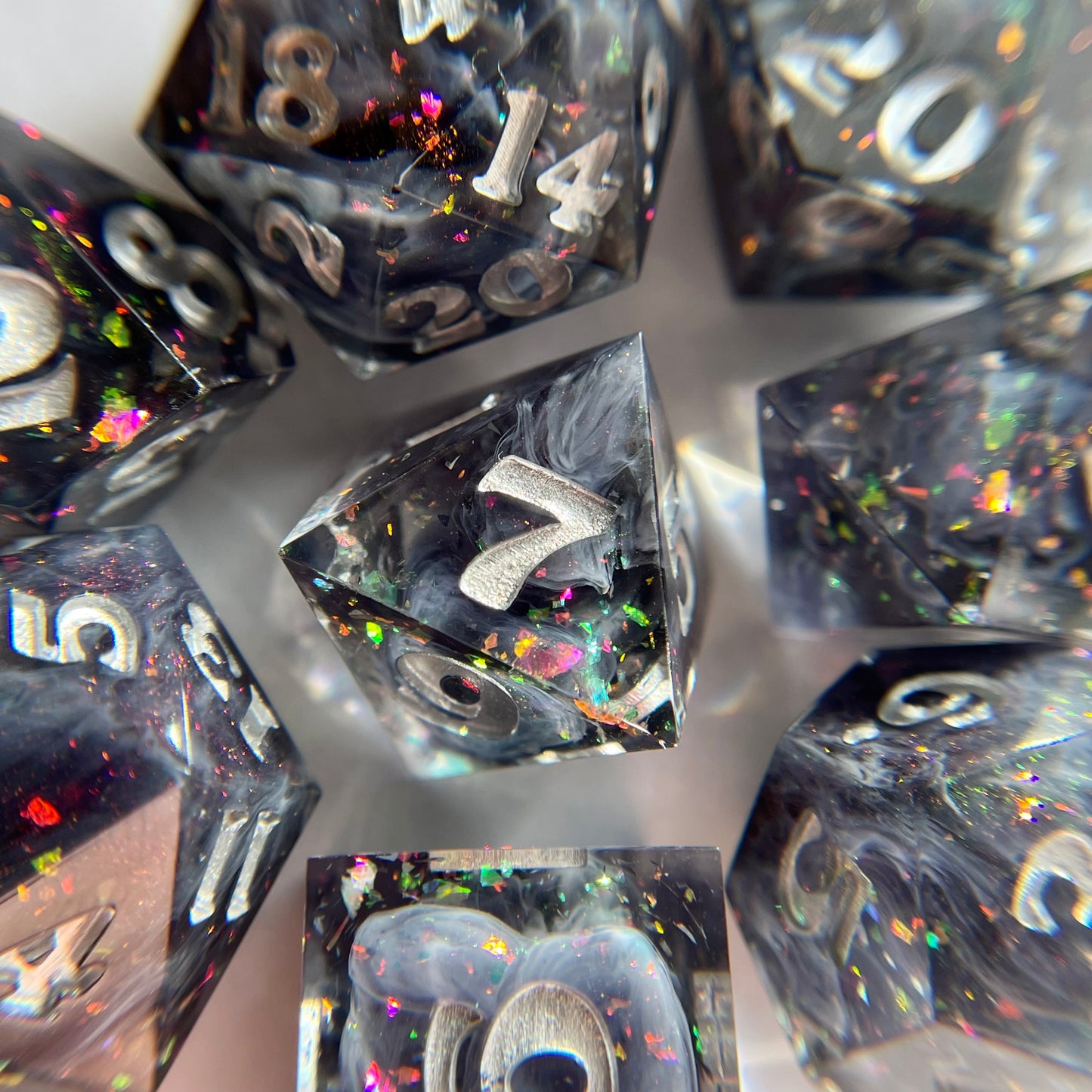 Spectre – 7-piece Polyhedral Dice Set