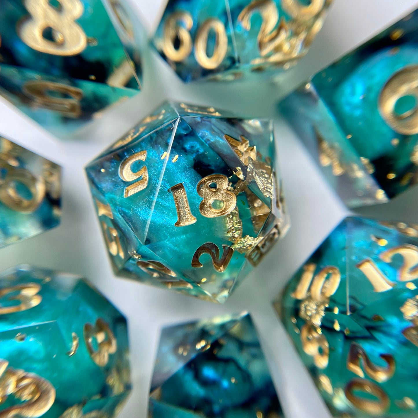 Hathor – 7-piece Polyhedral Dice Set