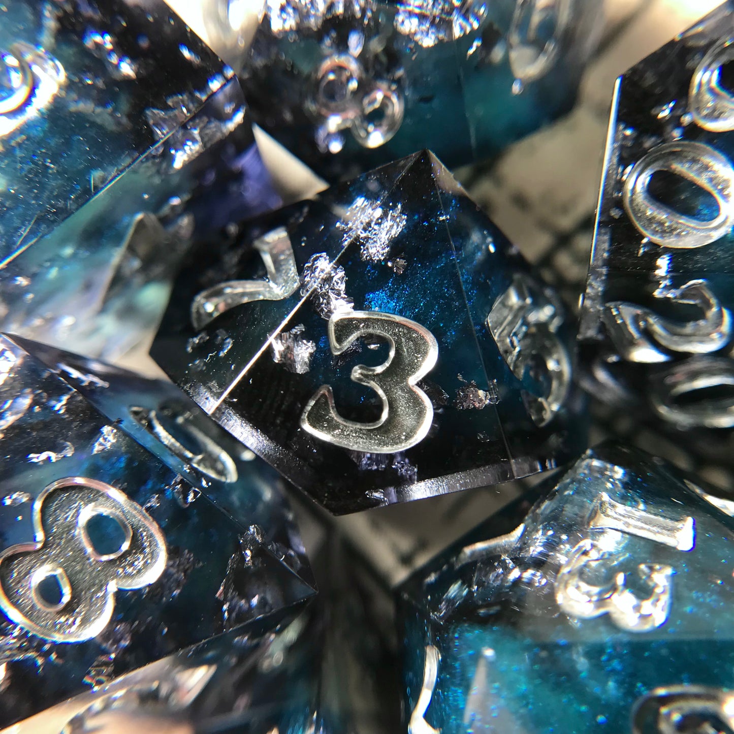Ophelia – 7-piece Polyhedral Dice Set
