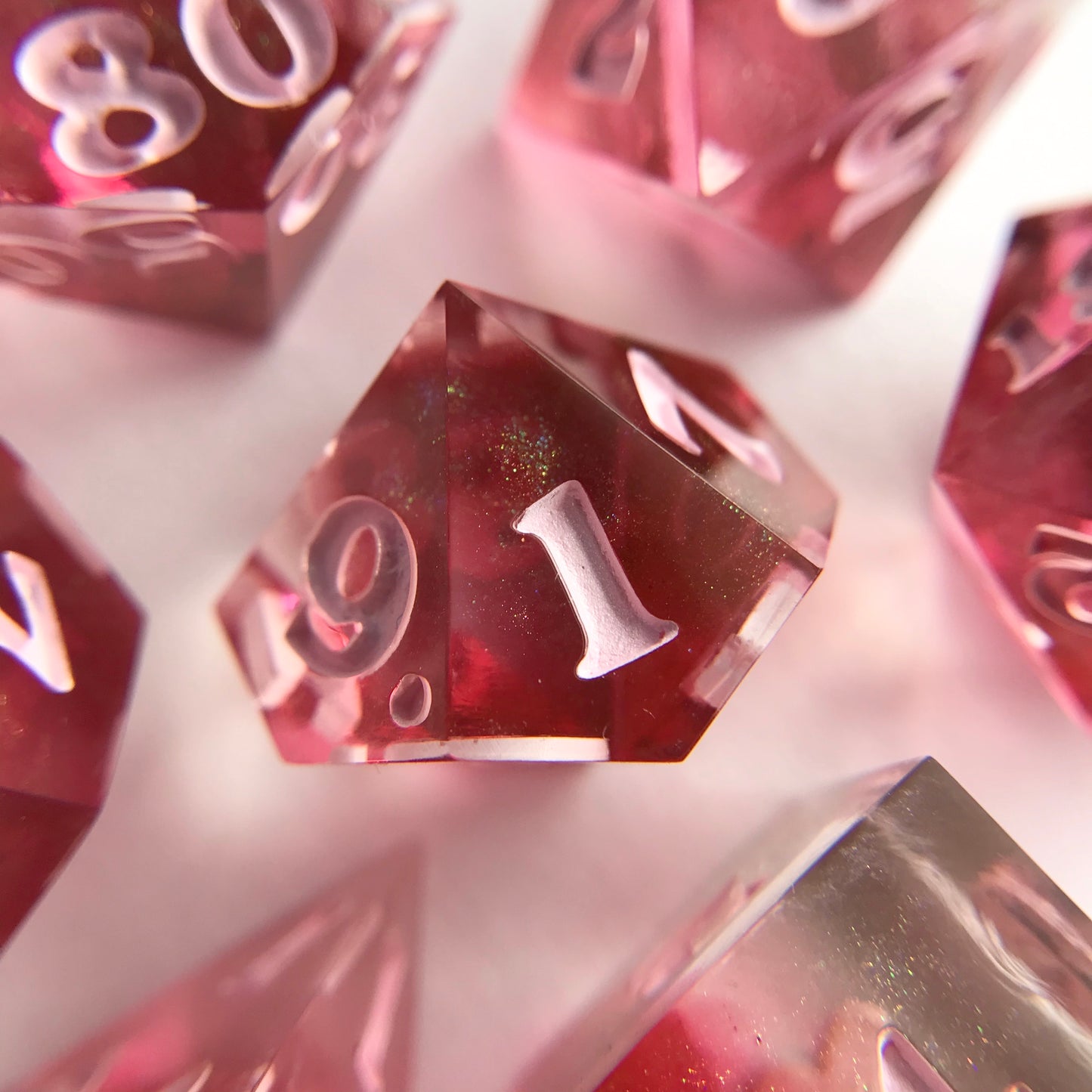 Blood Moon – 7-piece Polyhedral Dice Set