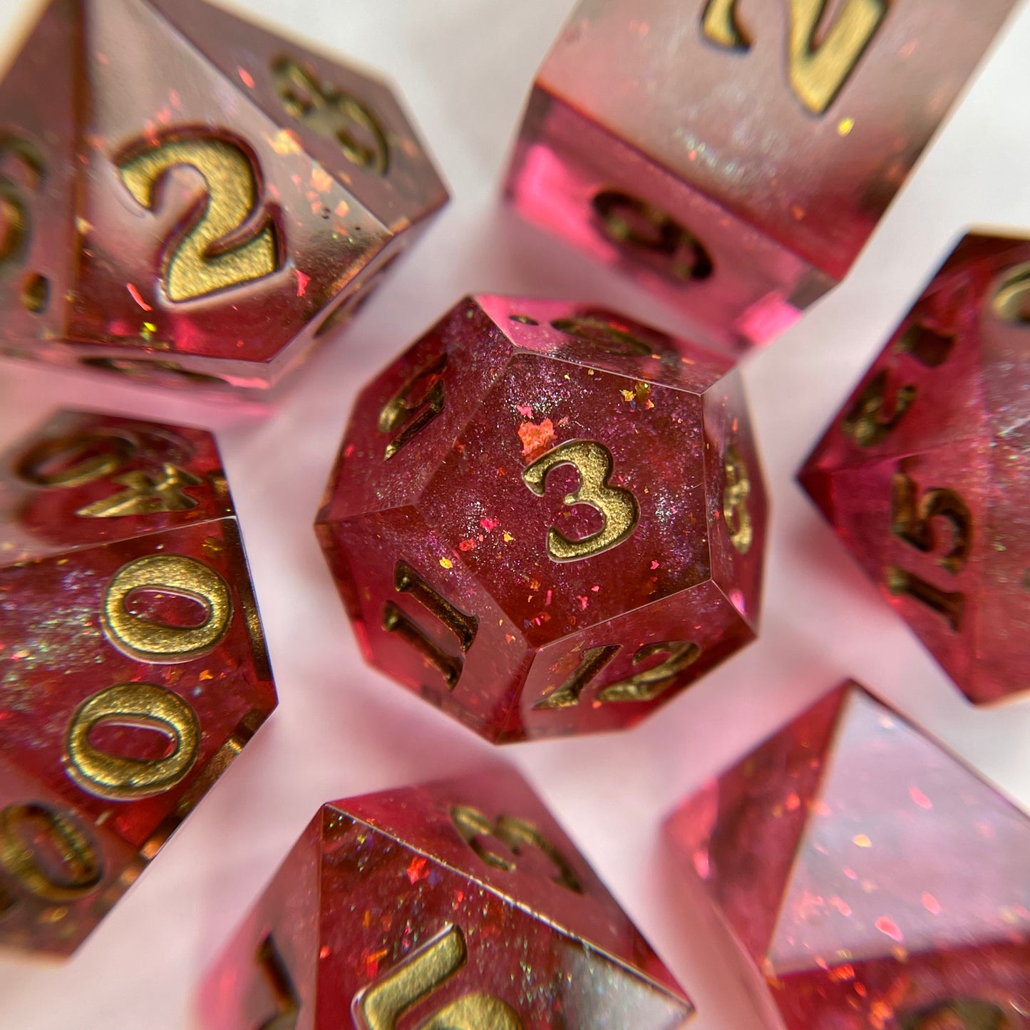 Blood Pact – 7-piece Polyhedral Dice Set