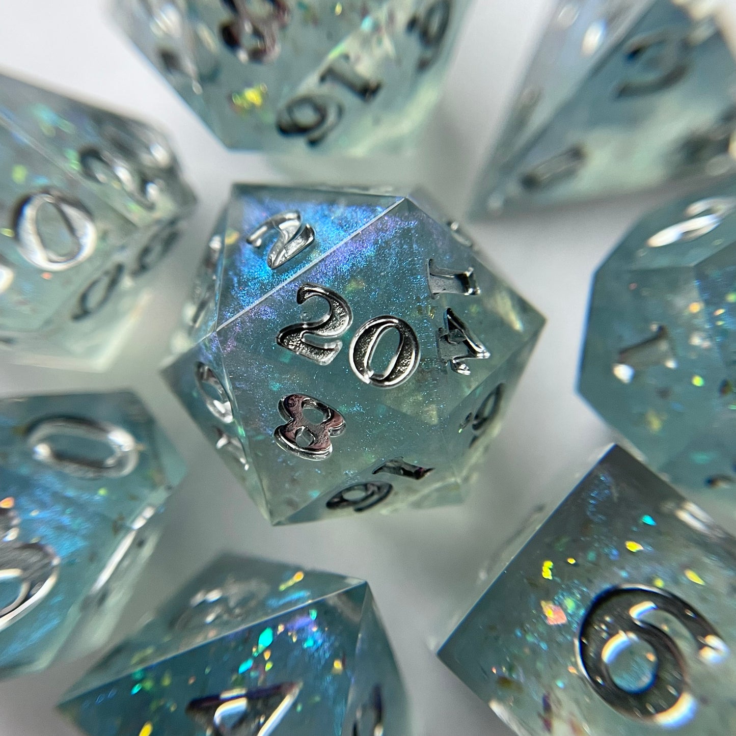 Sylph – 7-piece Polyhedral Dice Set