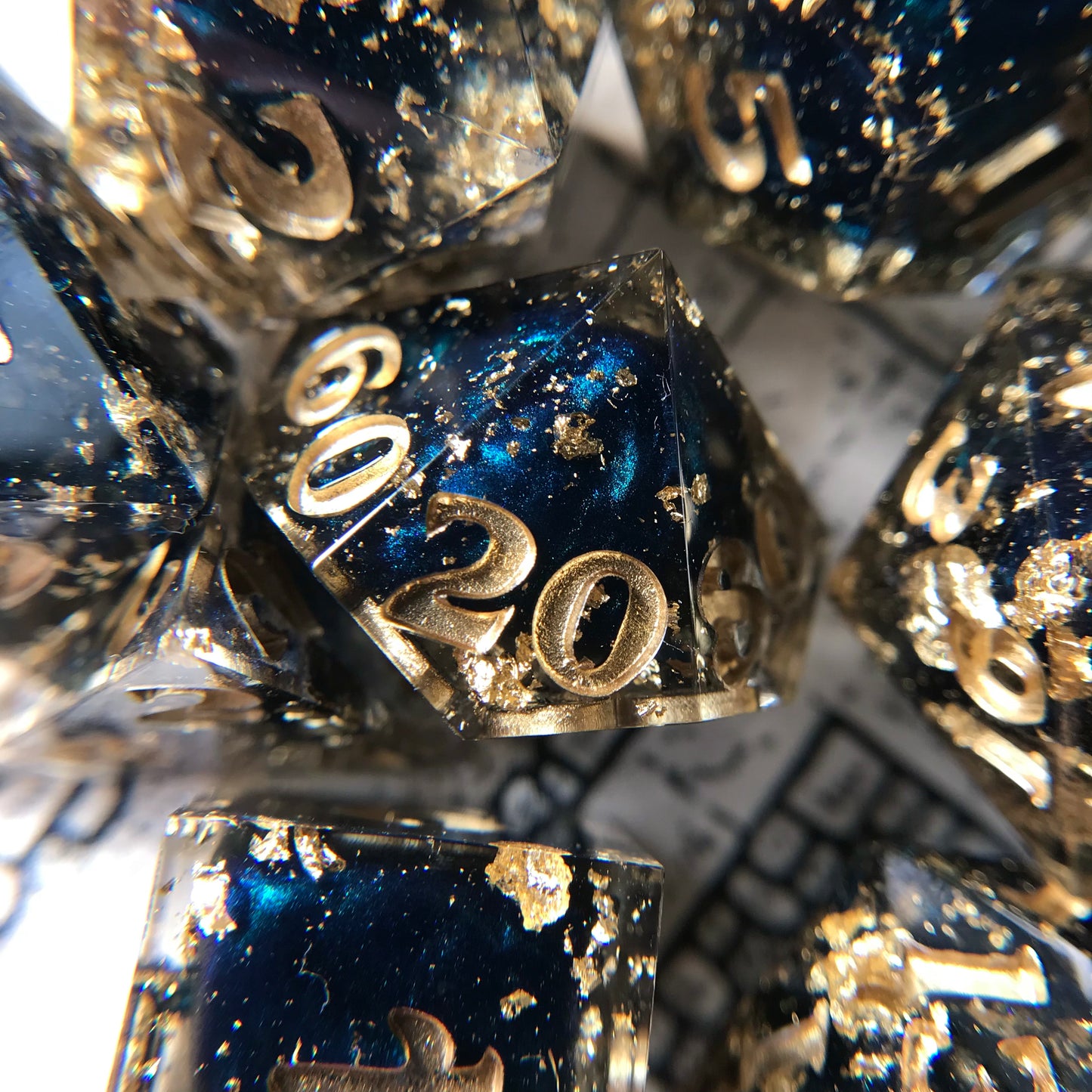 Phylactery Variant – 7-piece Polyhedral Dice Set