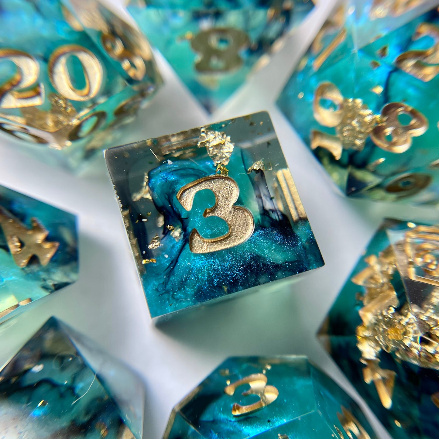 Hathor – 7-piece Polyhedral Dice Set