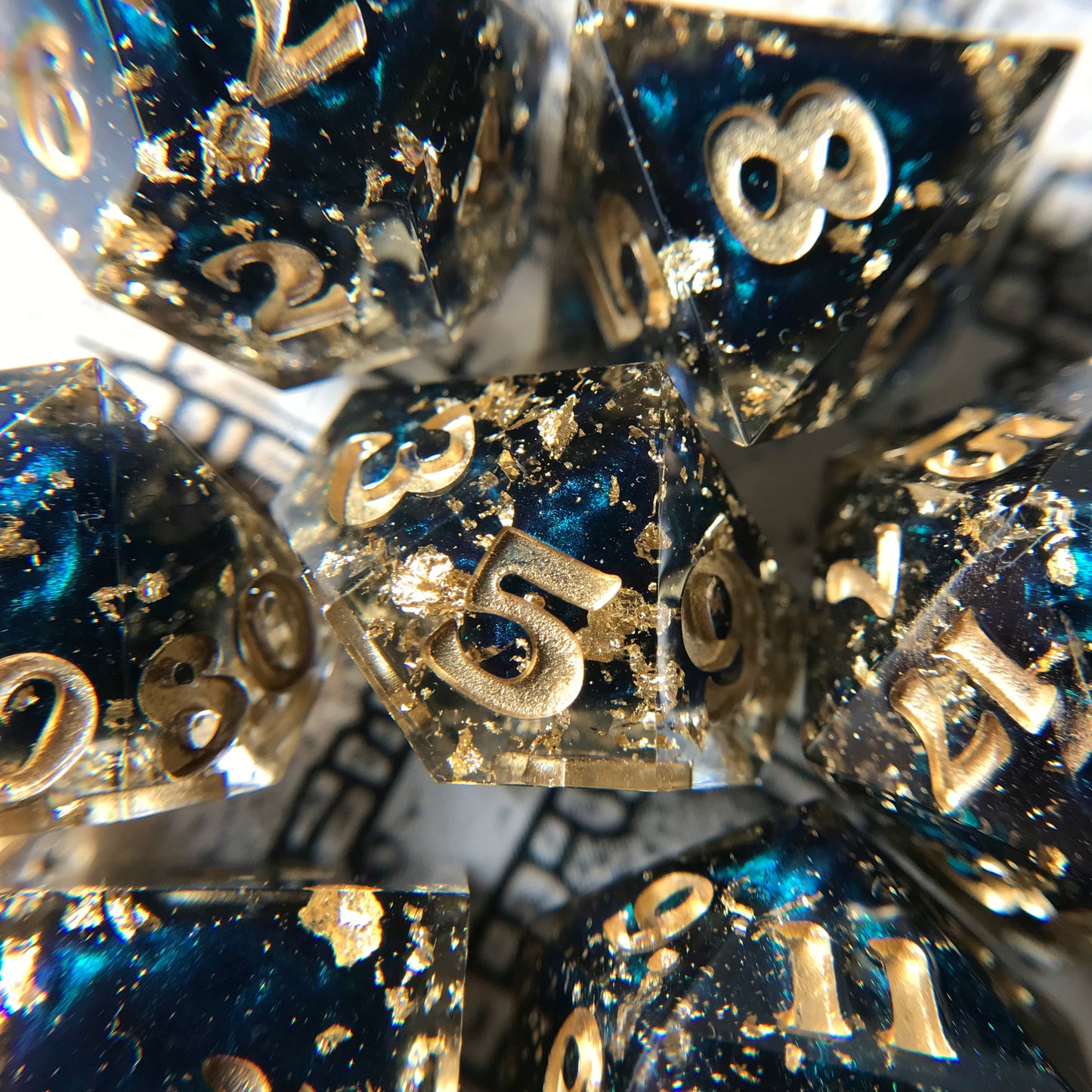 Phylactery Variant – 7-piece Polyhedral Dice Set