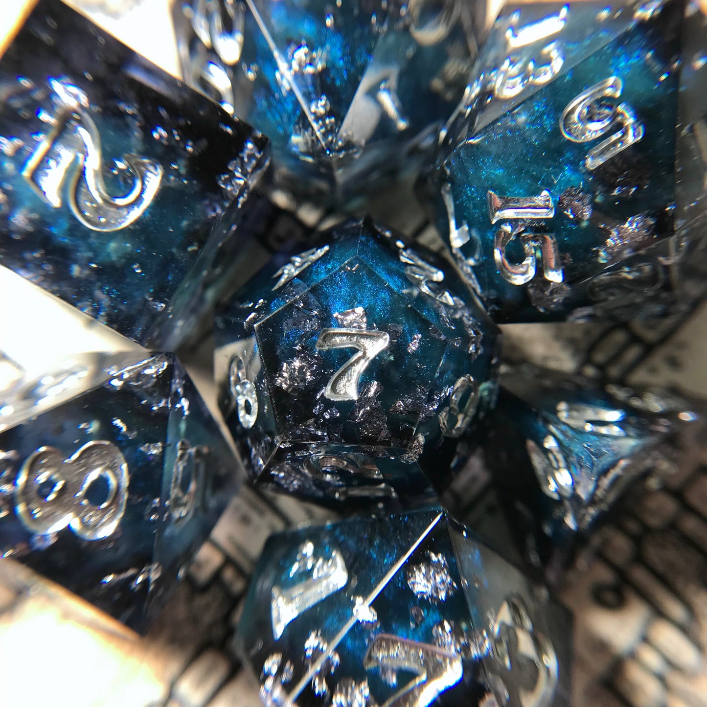 Ophelia – 7-piece Polyhedral Dice Set