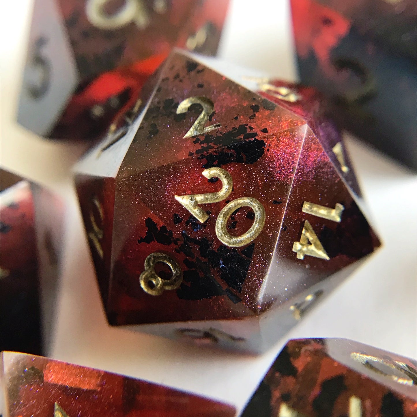 Bhaal’s Verdict – 7-piece Polyhedral Dice Set