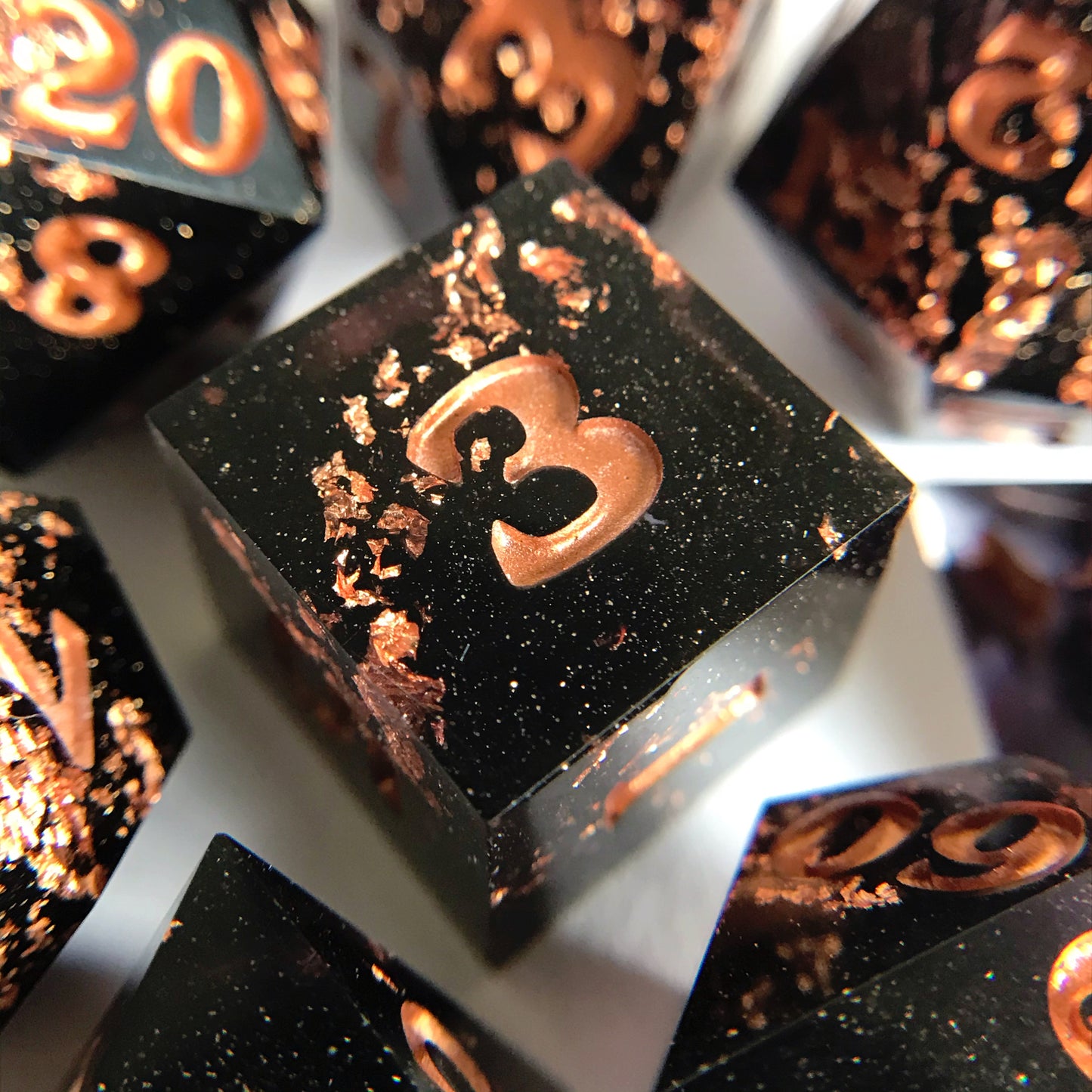 Superstitious – Polyhedral Dice Set