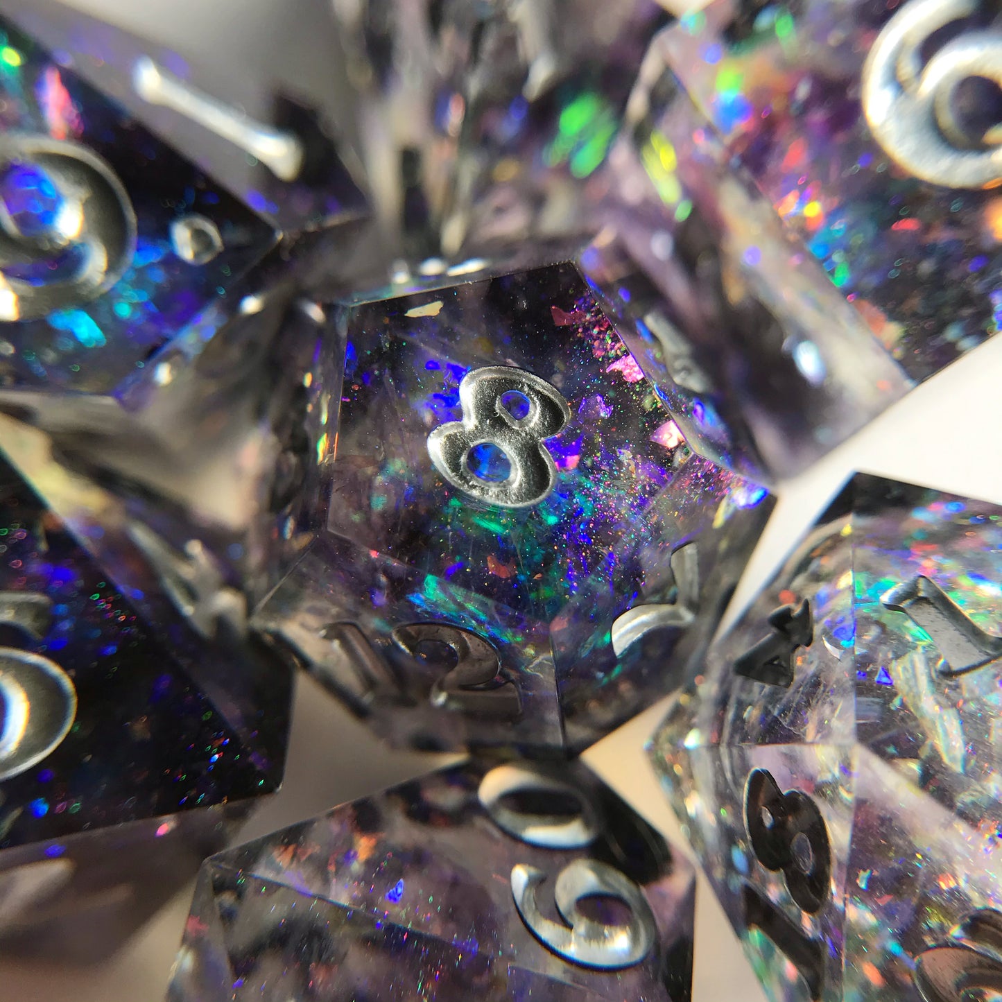 Chromastrike – 7-piece Polyhedral Dice Set