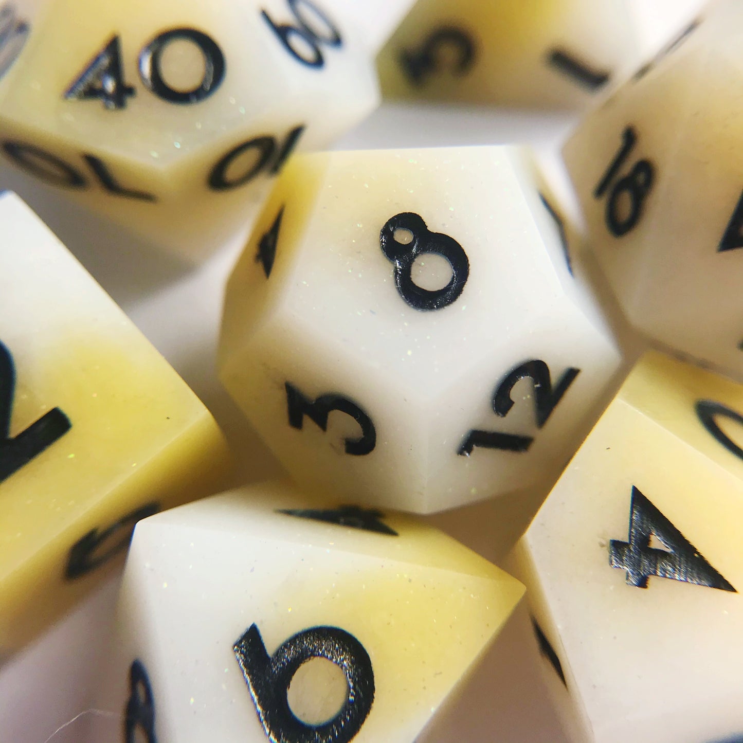 Bumblebee – 7-piece Polyhedral Dice Set