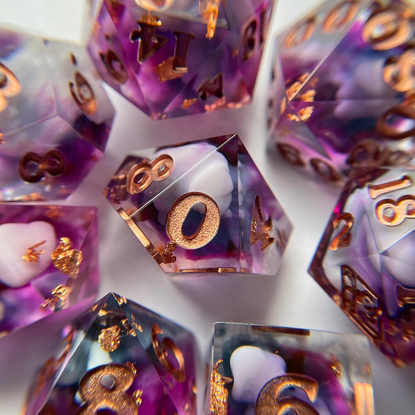 Feywild – 7-piece Polyhedral Dice Set