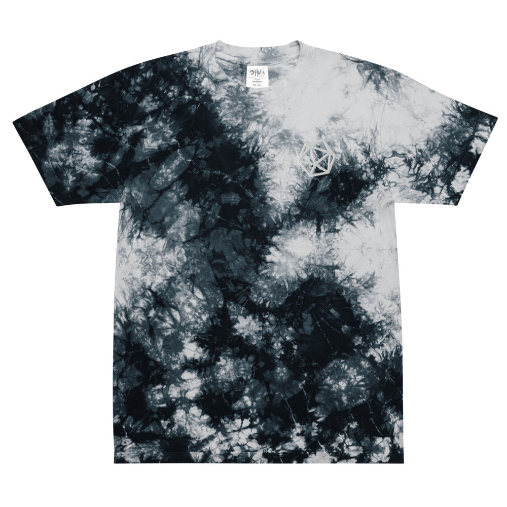 D20 Oversized Tie-Dye T-shirt