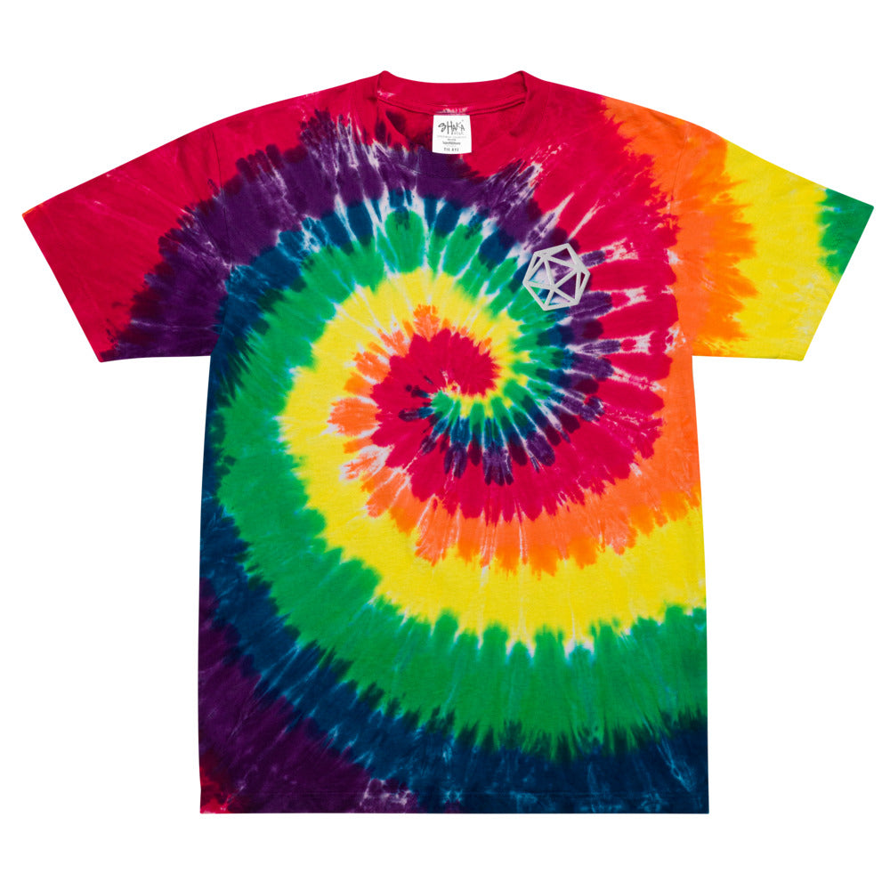 D20 Oversized Tie-Dye T-shirt