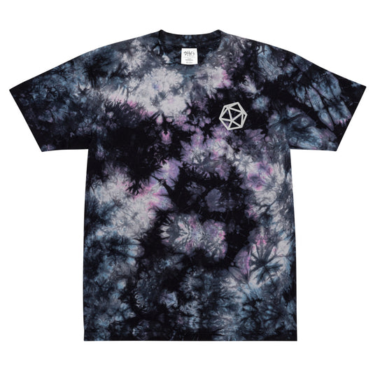 D20 Oversized Tie-Dye T-shirt