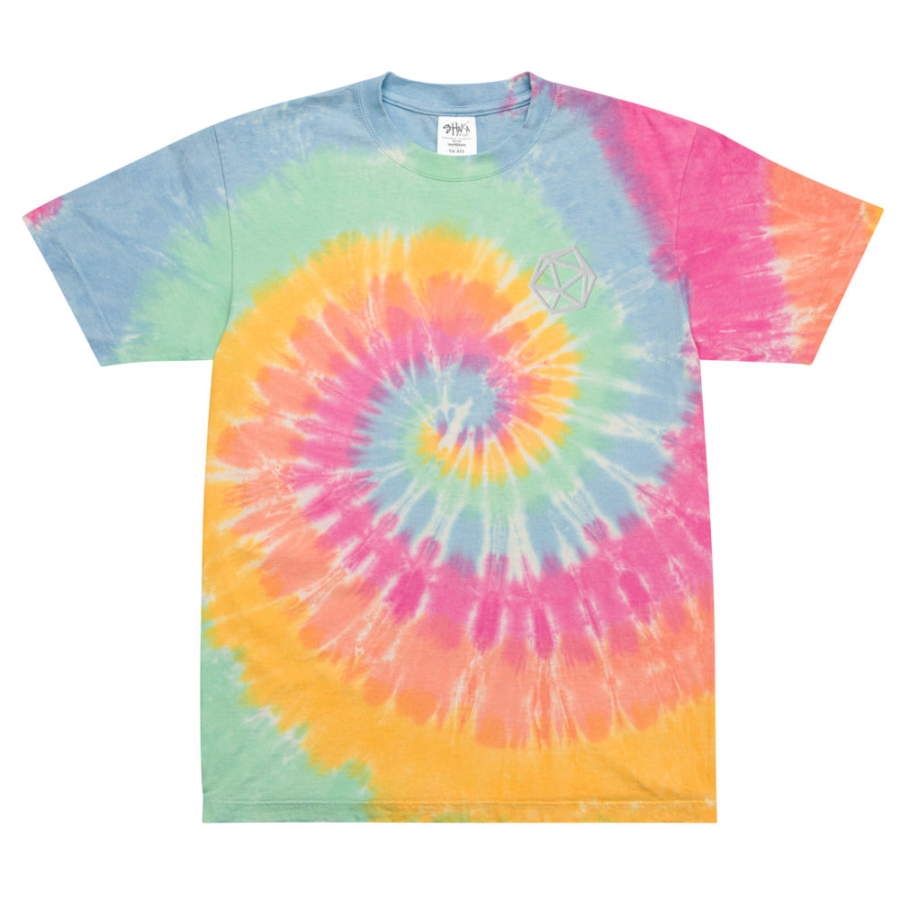 D20 Oversized Tie-Dye T-shirt