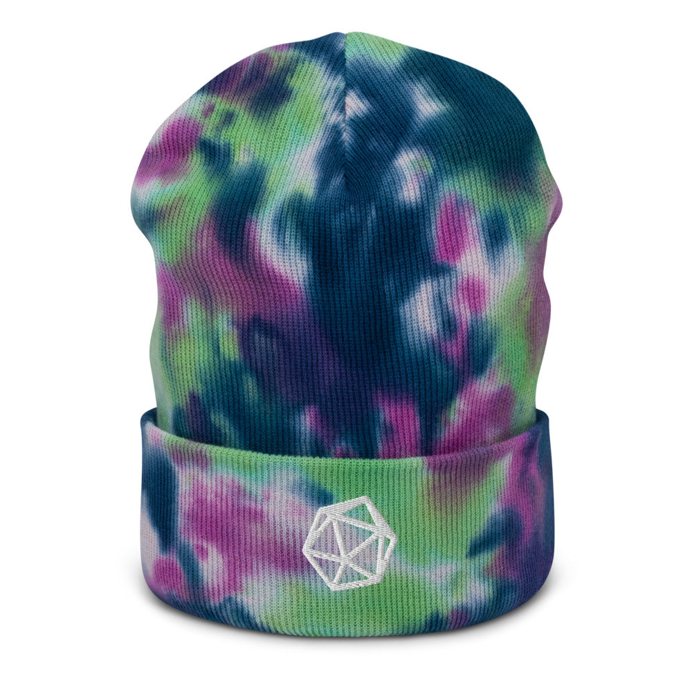 D20 Tie-dye Beanie