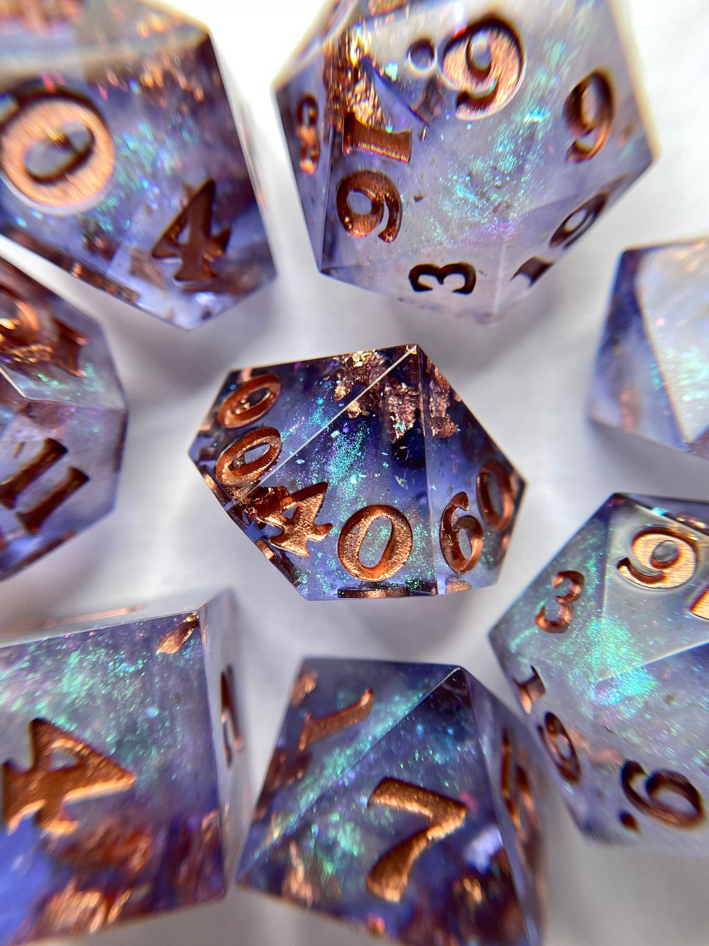 Witch Bolt – PREORDER – 7-piece Polyhedral Dice Set