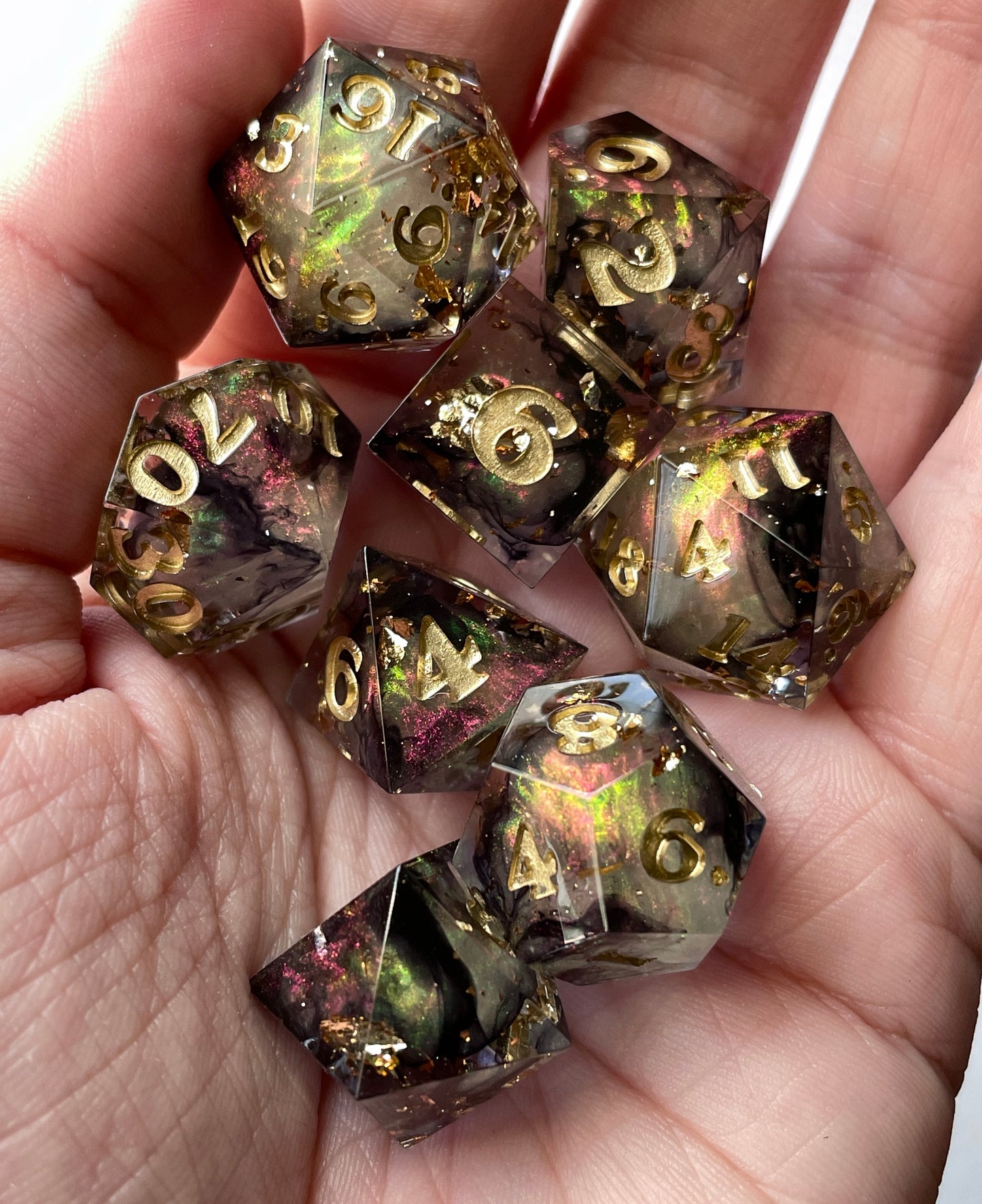 The Twins: Lonn – 7-piece Polyhedral Dice Set