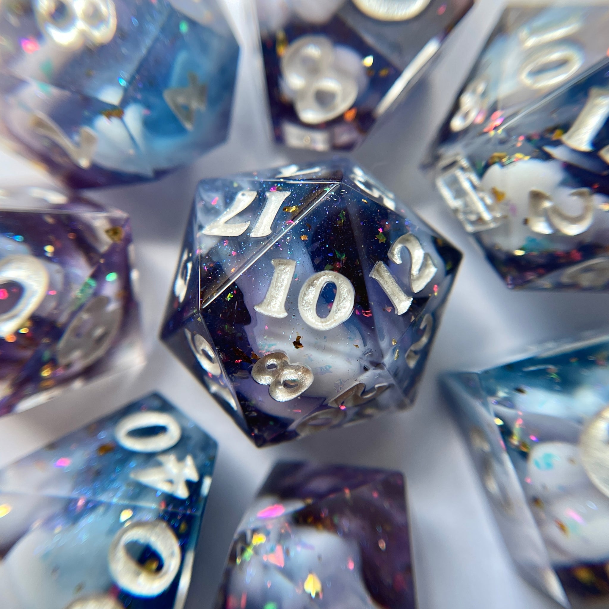 Duskfall – 7-piece Polyhedral Dice Set