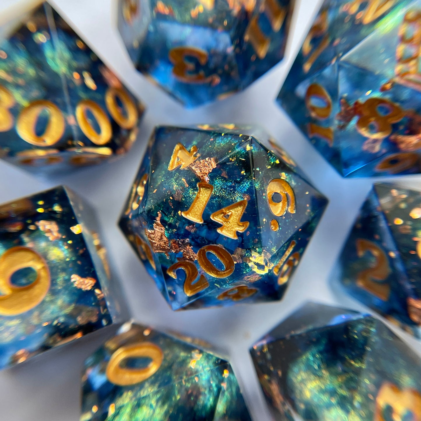 Starry Night – 7-piece Polyhedral Dice Set