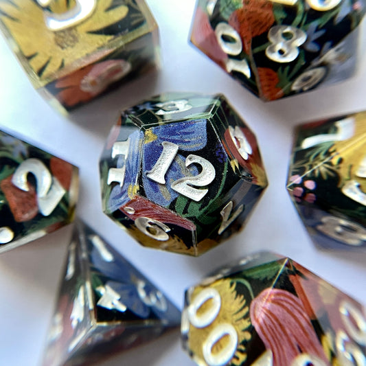 Fleur – 7-piece Polyhedral Dice Set