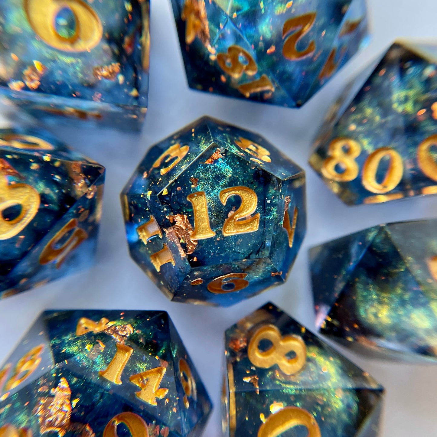 Starry Night – 7-piece Polyhedral Dice Set