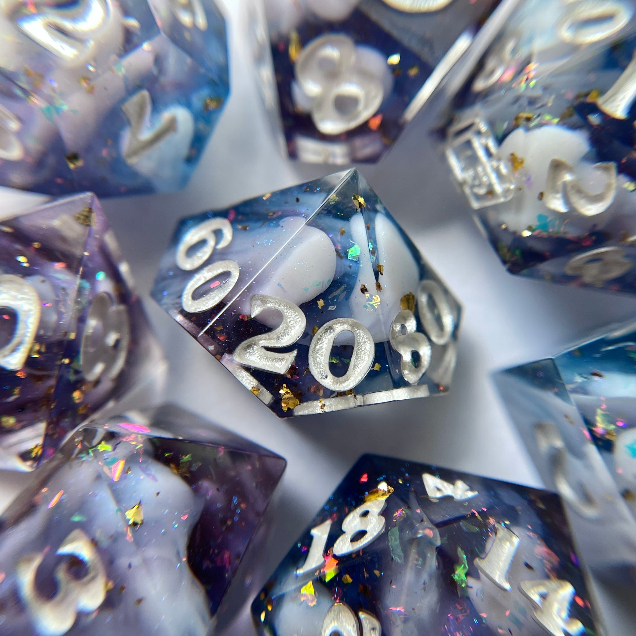 Duskfall – 7-piece Polyhedral Dice Set