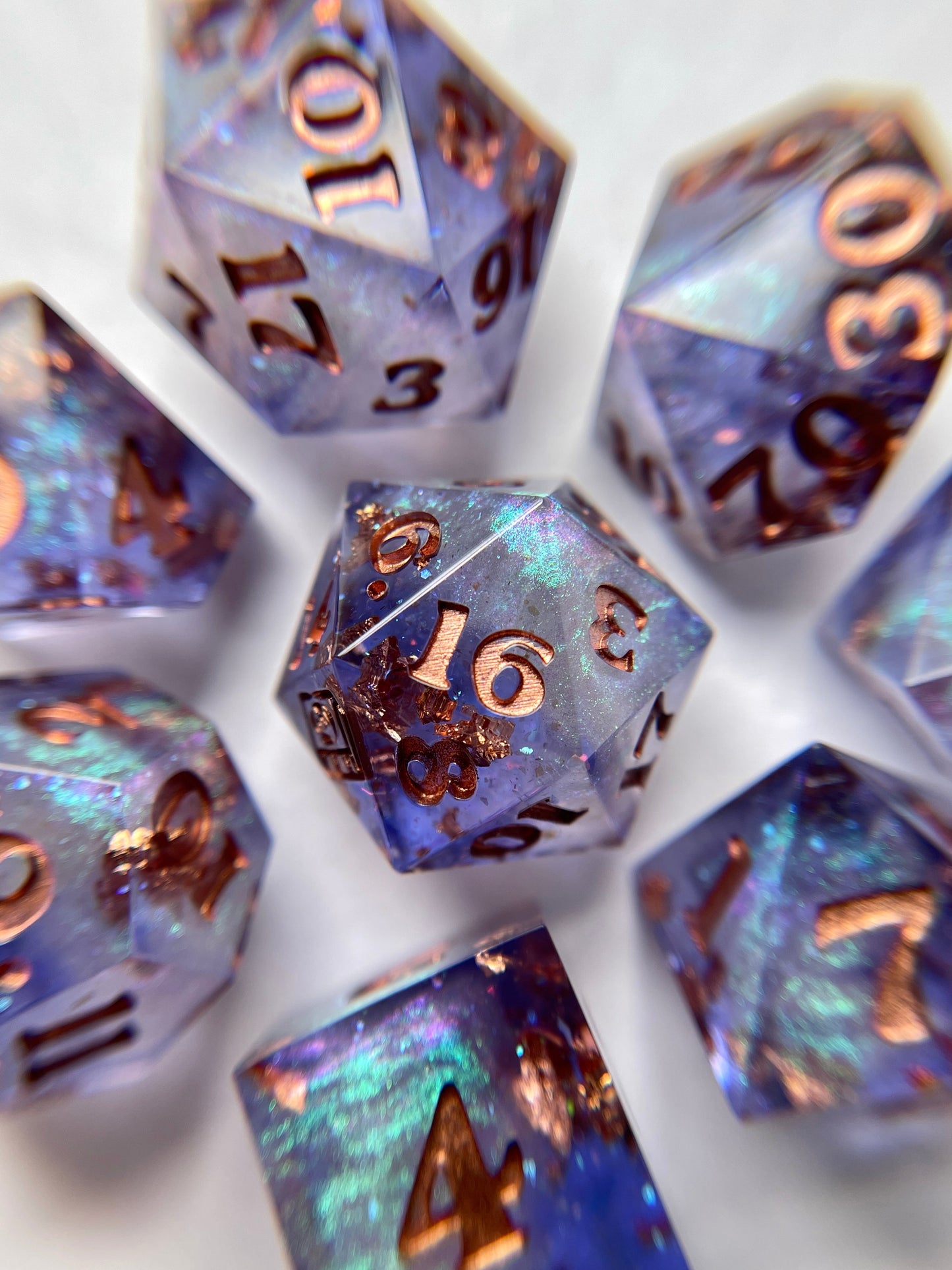 Witch Bolt – PREORDER – 7-piece Polyhedral Dice Set