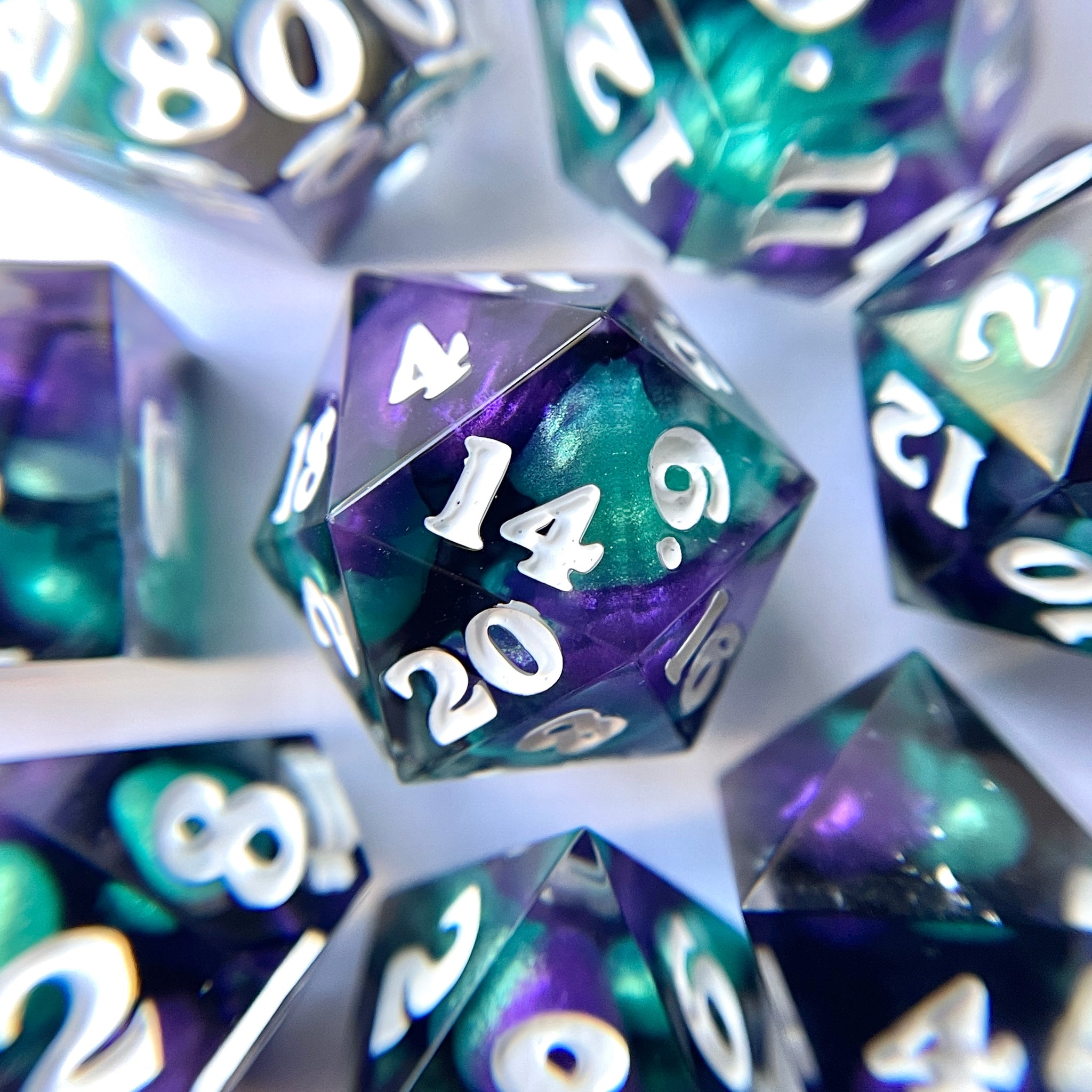 Jinxed – 7-piece Polyhedral Dice Set