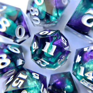 Jinxed – 7-piece Polyhedral Dice Set