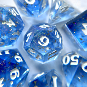 Crystal – 7-piece Polyhedral Dice Set