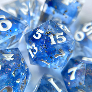 Crystal – 7-piece Polyhedral Dice Set