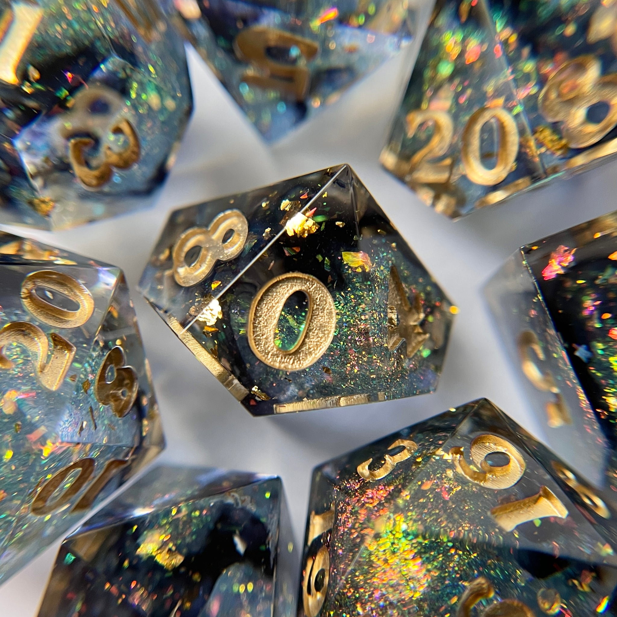 Spellburst – 7-piece Polyhedral Dice Set