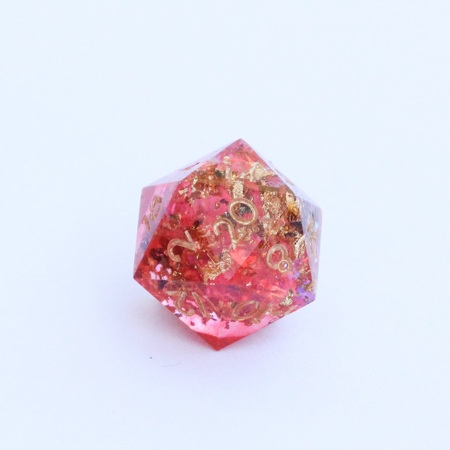 Sight of Savras in Pink - 7-piece Polyhedral Dice Set