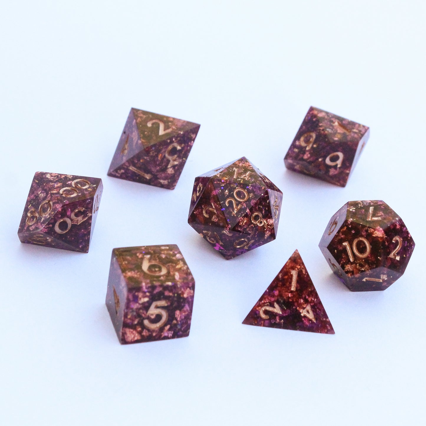Goodberry - 7-piece Polyhedral Dice Set