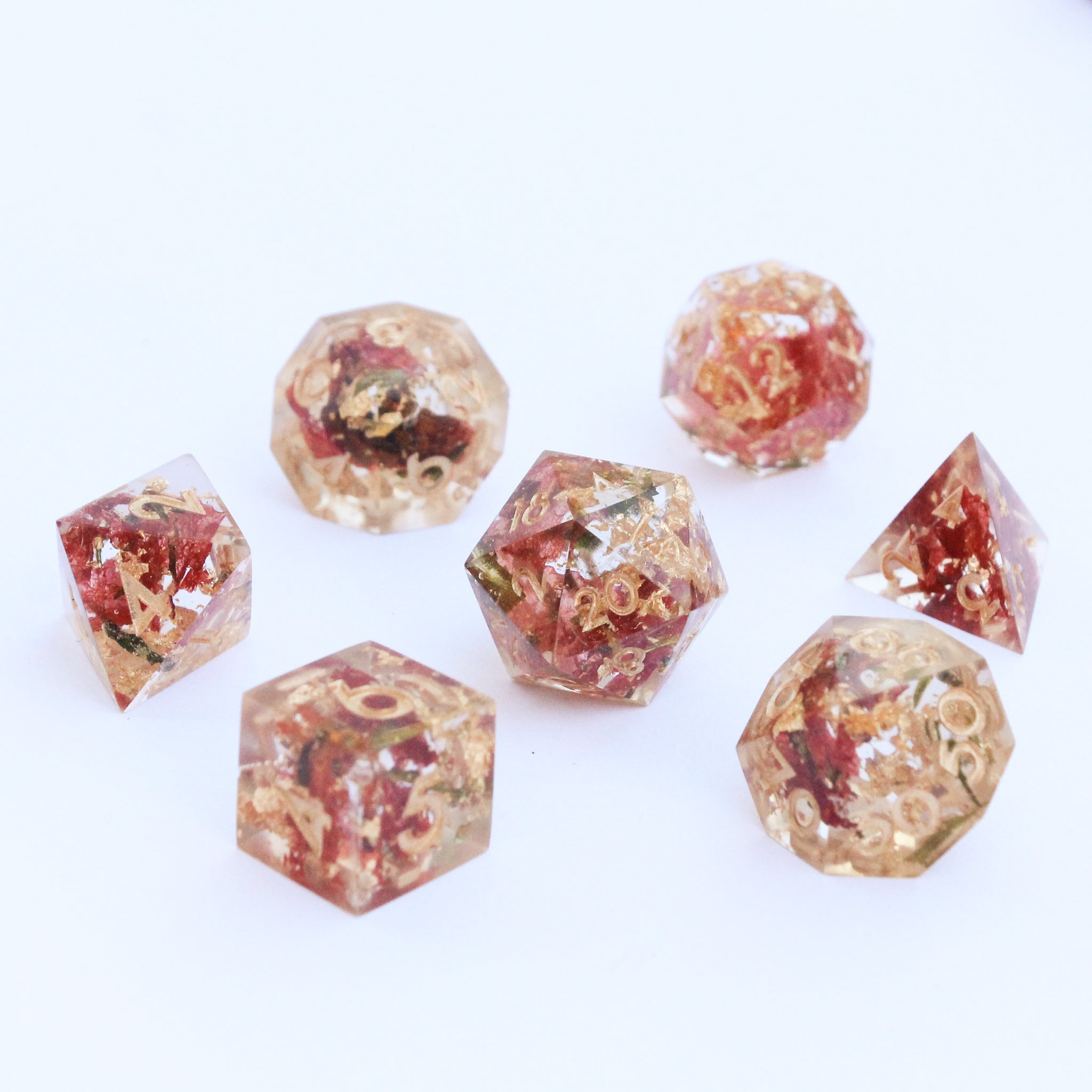 Geas - B-grade 7-piece Polyhedral Dice Set