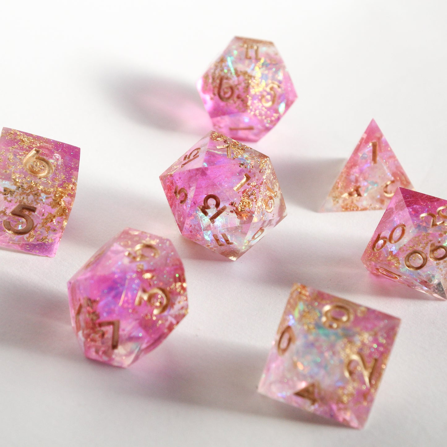 Faerie Circle – 7-piece Polyhedral Dice Set