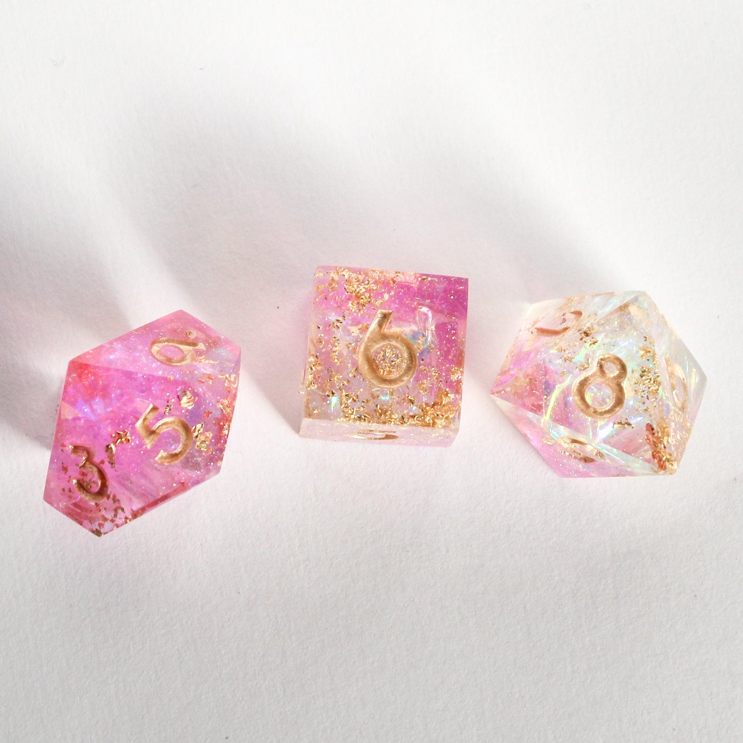 Faerie Circle – 7-piece Polyhedral Dice Set