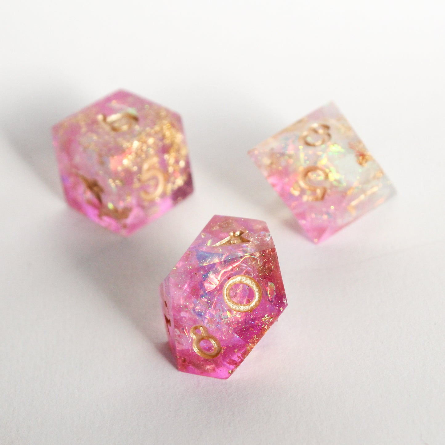 Faerie Circle – 7-piece Polyhedral Dice Set