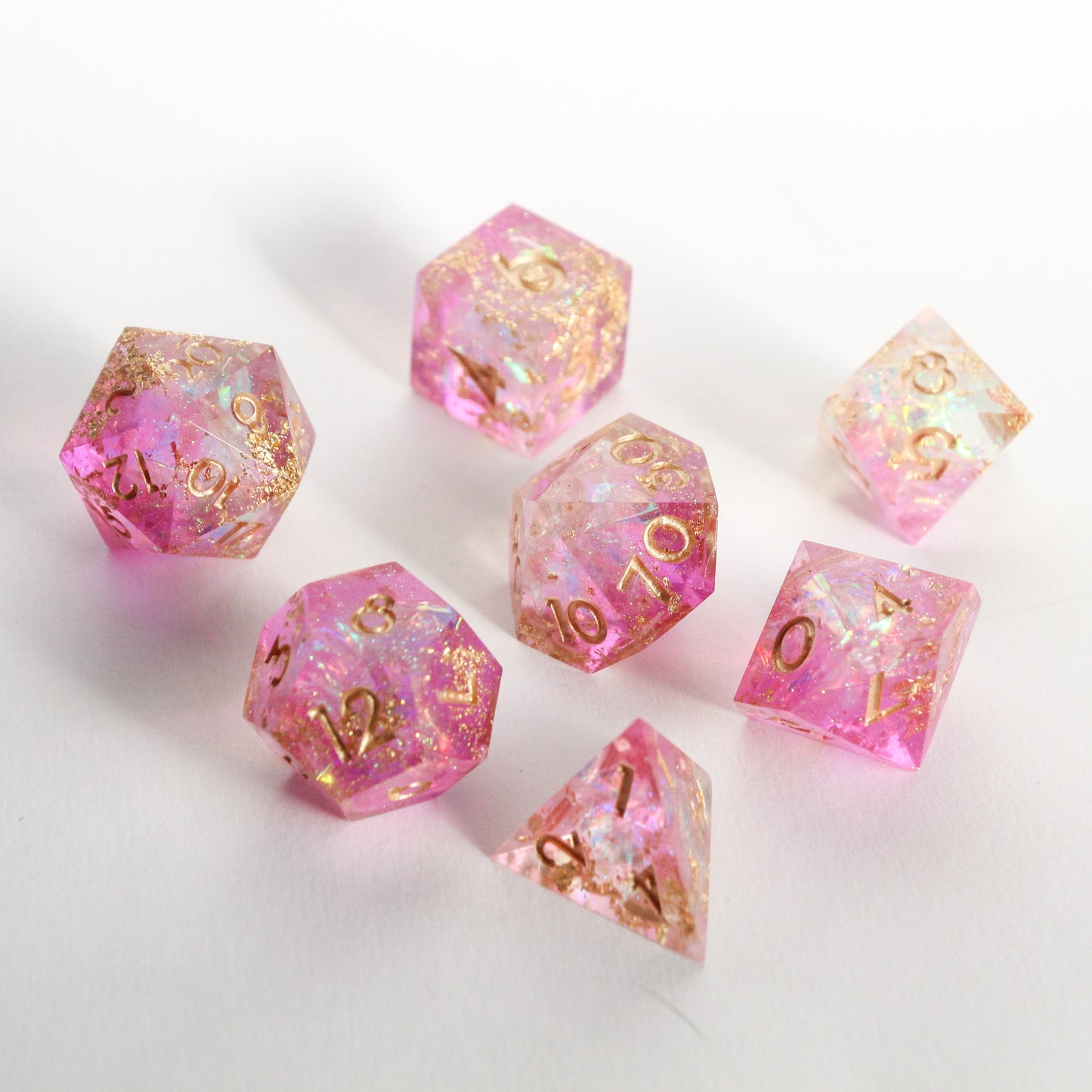 Faerie Circle – 7-piece Polyhedral Dice Set