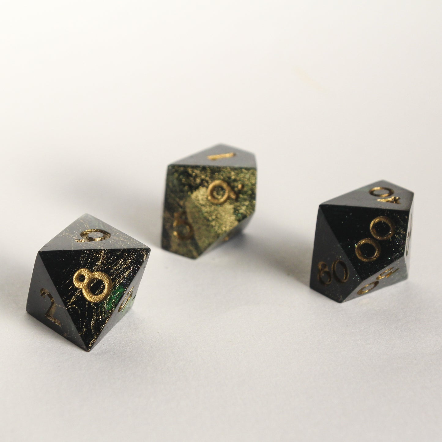 Scarab – B-grade – 7-piece Polyhedral Dice Set