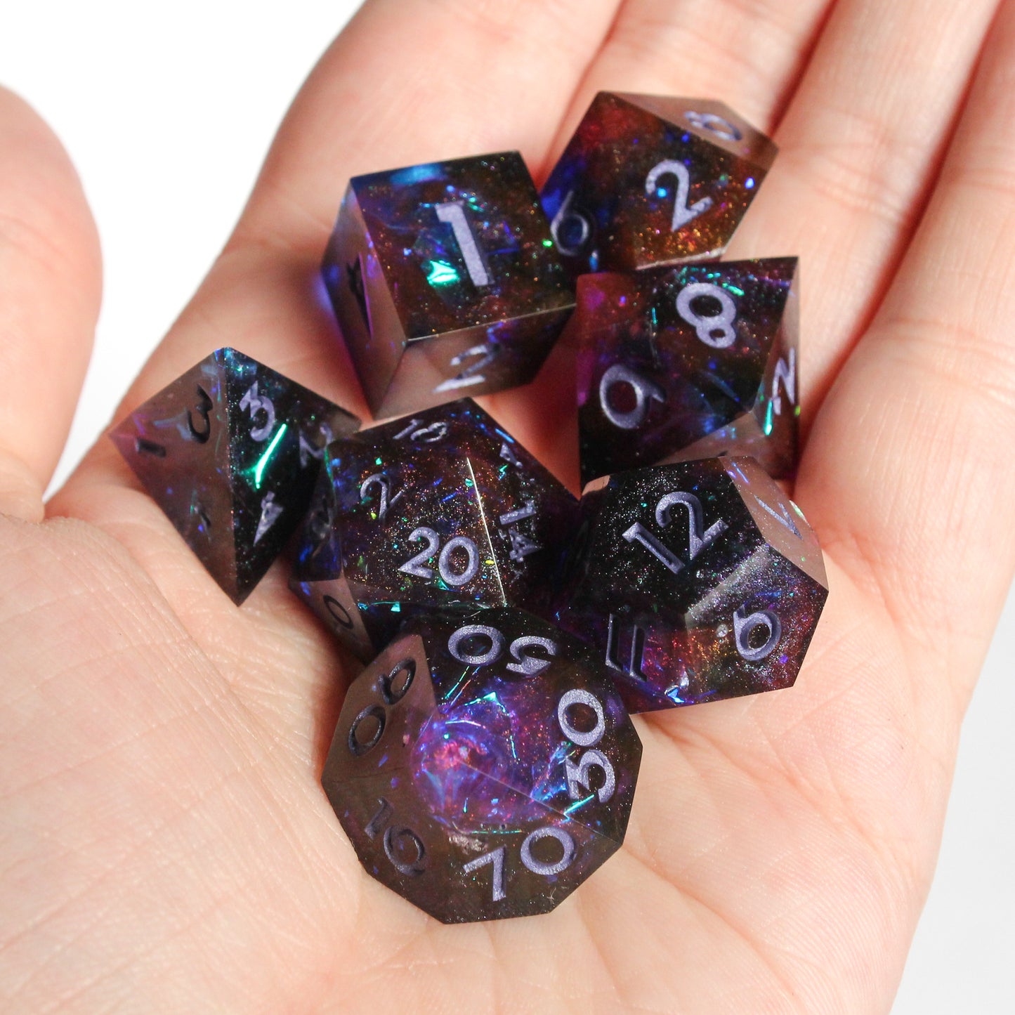 Intergalactic – 7-piece Polyhedral Dice Set