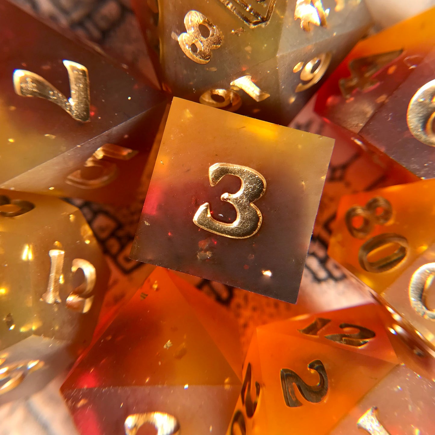 The Promised – 7-piece Polyhedral Dice Set