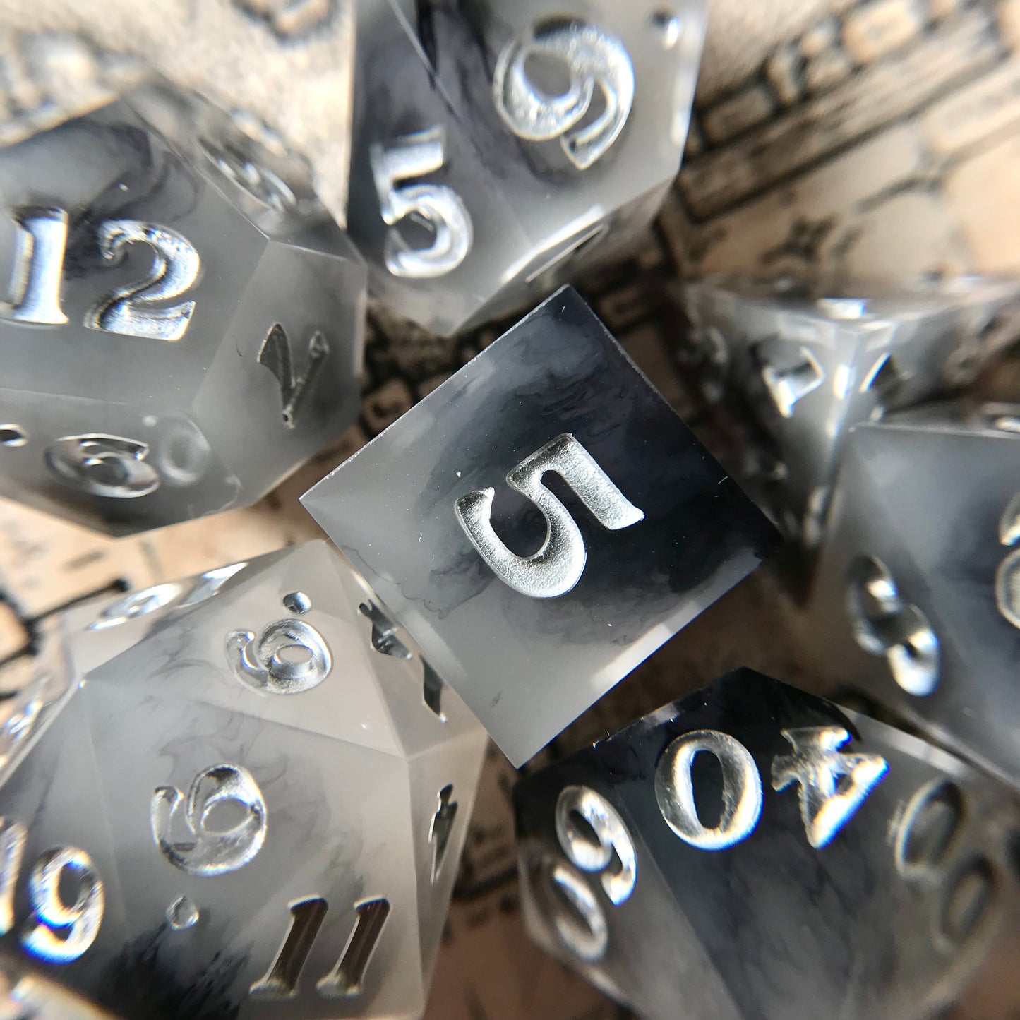 Millimort Experiment – 7-piece Polyhedral Dice Set