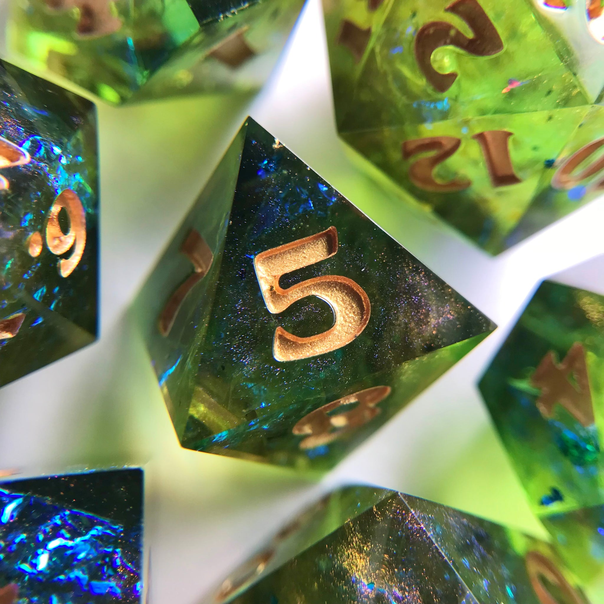 Eye of Newt – 7-piece Polyhedral Dice Set