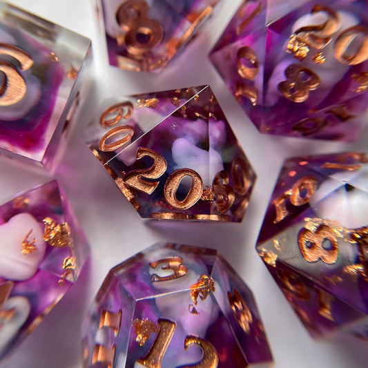 Feywild – 7-piece Polyhedral Dice Set