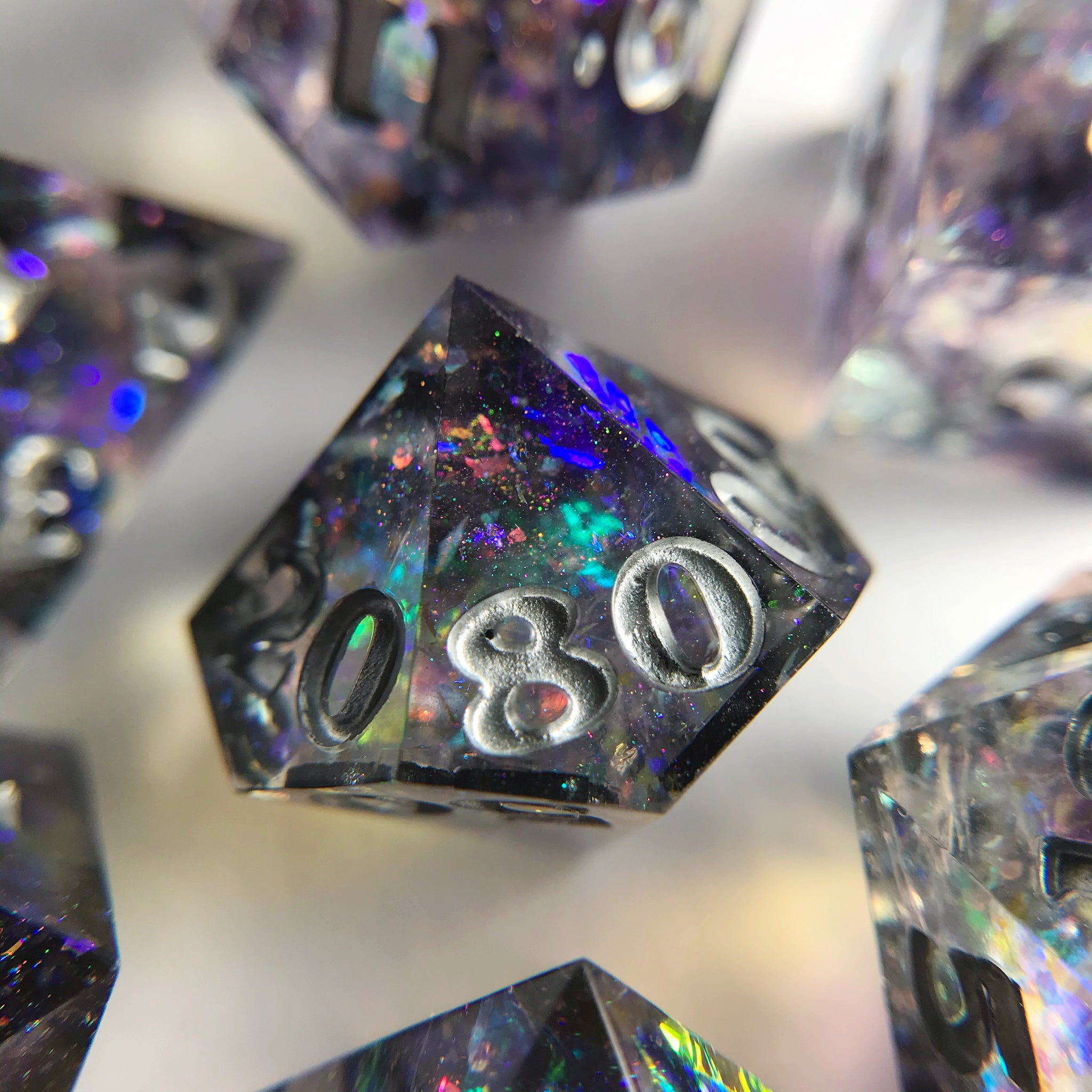 Chromastrike – 7-piece Polyhedral Dice Set
