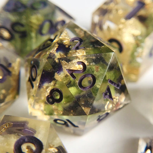 Melora – 7-piece Polyhedral Dice Set