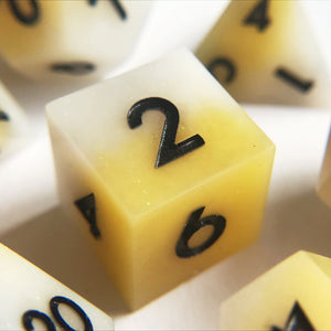 Bumblebee – 7-piece Polyhedral Dice Set