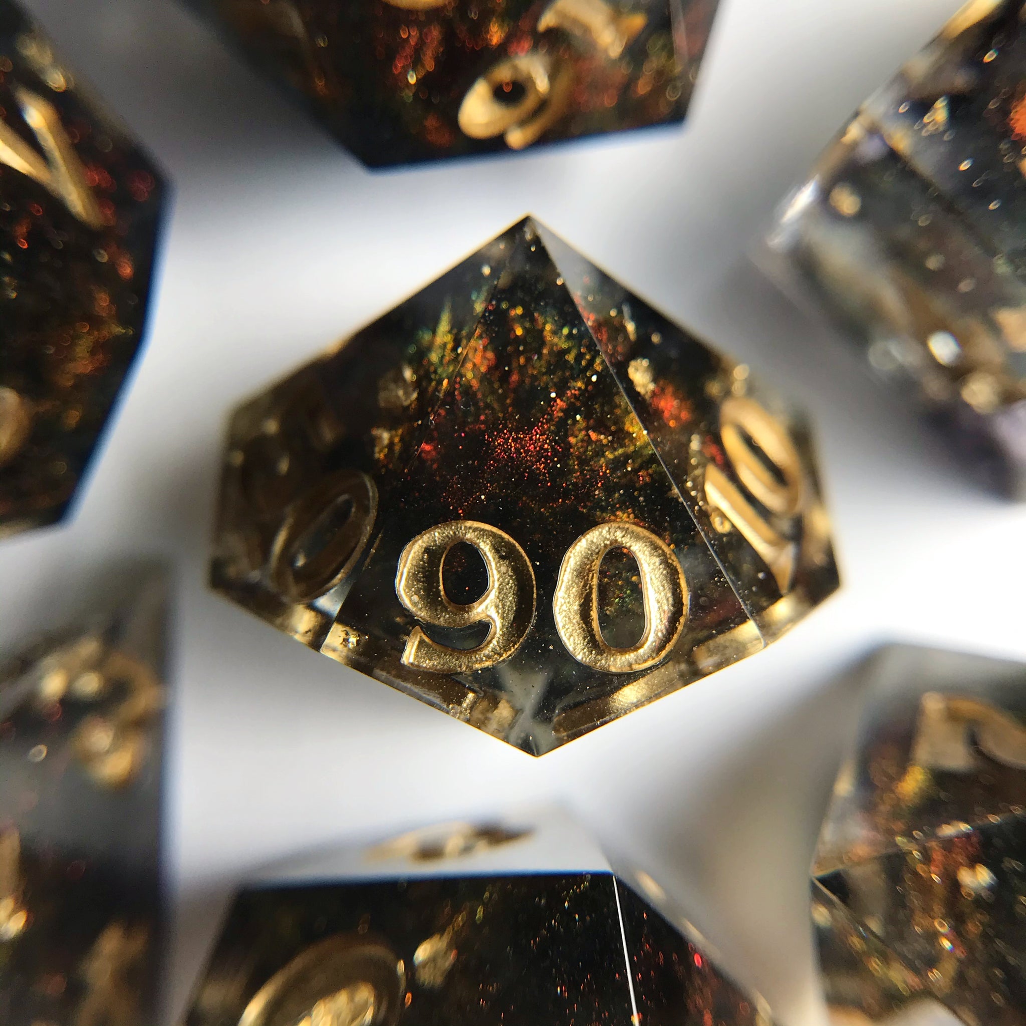 Ifrit – 7-piece Polyhedral Dice Set
